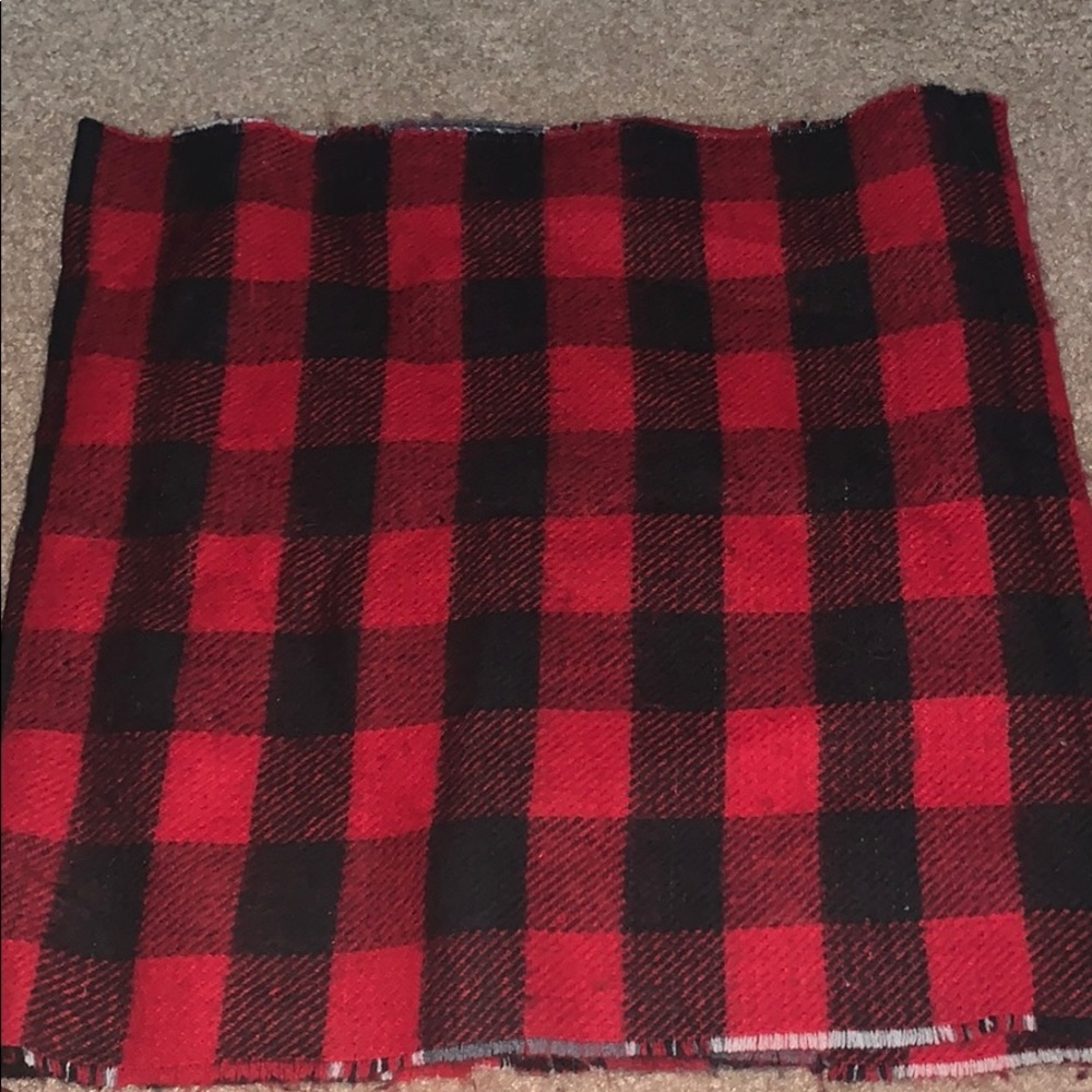 Elephant plaid Infinity scarf